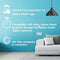 alpina Smart Home - Bewegingssensor - 3V - 5M Detectie - Zigbee Gateway - Wit