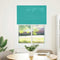 vidaXL - Plissé - rolgordijn - 85x100 - cm - stofbreedte - 84,4 - cm - petrol - groen