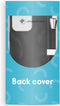 iMoshion Hoesje Geschikt voor iPhone 14 Pro Max Hoesje Met Koord - iMoshion Siliconen hoesje met koord - Zwart
