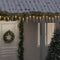 vidaXL - Kerstverlichting - ijspegel - met - 100 - LED's - 10 - m - acryl - PVC - warmwit