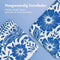 imoshion E-reader Hoesje - Geschikt voor Kobo Libra H2O - Design Slim Hard Case Sleepcover Bookcase met stand - Flower Tile