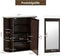 COAST™ - Badkamerkast - Spiegeldeur - Bruin - 66 x 16,7 x 63 cm