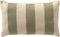 Dutch Decor CYRUS - Outdoor kussenhoes 30x50 cm - waterafstotend en uv-bestendig - gestreept - Swamp - groen