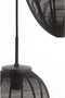 Light & Living Hanglamp Yaelle - Zwart - Ø36cm - 3L - Modern - Hanglampen Eetkamer, Slaapkamer, Woonkamer
