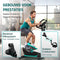 FITAGE Hometrainer - Fitnessfiets - 32 Weerstandsniveaus - Tablethouder voor Bluetooth Kinomap & Zwift