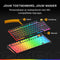 Glorious GMBK 75% - RGB-gamingtoetsenbord - IP57 waterdicht - Zwart