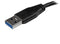 Startech.com USB 3.0 Micro-kabel - Dunne flexibele kabel 15 cm - Zwart