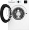 Beko BM3WFU3741X - Voorlader wasmachine - 7 kg 1400 RPM - Wit