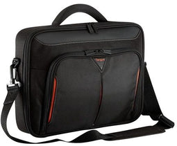 Targus Classic+ - Clamshell Laptoptas 17-18 inch - Zwart met rode accenten