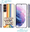 imoshion Hoesje Geschikt voor Samsung Galaxy S22 Hoesje Siliconen - imoshion Design hoesje - Meerkleurig / Queer Vibes