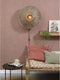 GOOD&MOJO Wandlamp Bali - Bamboe/Zwart - Ø60cm - Binnen Scandinavisch,Bohemian