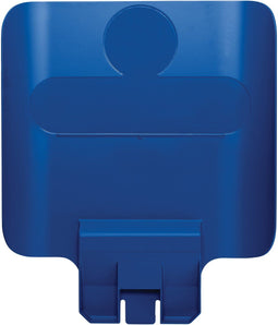 Rubbermaid - Afvalbak Paneel Slim Jim - Blauw - Afvalscheiding