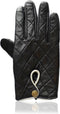 Uunique Lederen Touchscreen Handschoenen - Dames (maat S/M)