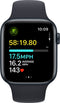 Apple Watch SE (2023) - Smartwatch - 44mm GPS - Sportbandje M/L Zwart