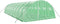 vidaXL - Tuinkas - met - stalen - frame - 40 - m² - 10x4x2 - m - groen