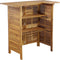 vidaXL - Bartafel - 110x50x105 - cm - massief - acaciahout