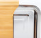 Cuisine Performance - Bamboe Snijplank - RVS Opvangschaal - 33 x 24 x 4 cm