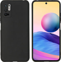 iMoshion Hoesje Geschikt voor Xiaomi Redmi Note 10 (5G) Hoesje Siliconen - iMoshion Color Backcover - Zwart