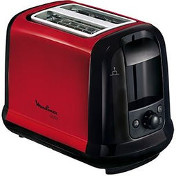Moulinex Subito - Keukenmachine - Broodrooster 850W - Rood/Zwart