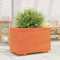 vidaXL - Plantenbak - 70x40x49,5 - cm - massief - grenenhout - wasbruin