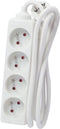 4-socket plugboard without power switch Chacon (5 m)