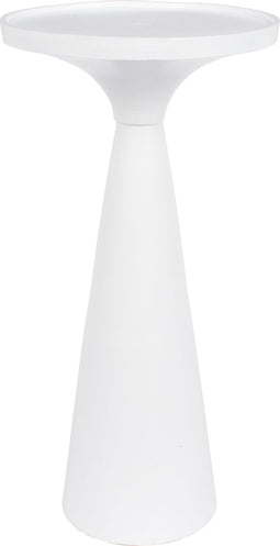 Zuiver Floss Bijzettafel Rond 28 cm Wit