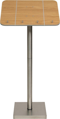 Menukaart stand - 115cm - teak