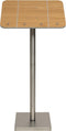 Menukaart stand - 115cm - teak
