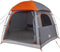 vidaXL - Familietent - iglo - 6-persoons - waterdicht - grijs - en - oranje