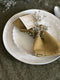 Laura Ashley Kitchen Linen Collectables Servetten katoen en linnen - Oil Geel - 45x45cm