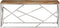 vidaXL - Salontafel - roestvrij - staal - en - gerecycled - hout - zilverkleurig
