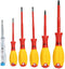 Hazet Schroevendraaierset VDE 6-delig Plat, Kruiskop Phillips