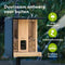 BIRDFY Bamboo 7 Days - Vogelvoederhuisje - Camera AI - Wit