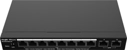 Ruijie Networks RG-ES210GC-LP - Managed Netwerk Switch - 10x 1Gbps - 8x PoE+ (802.3at) - 70W PoE-budget