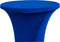 Statafelrok Blauw 80 cm - Alora tafelrok voor statafel - Statafelhoes - Bruiloft - Cocktailparty - Stretch Rok
