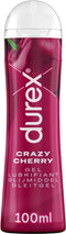 Durex - Crazy Cherry - Glijmiddel - 100 ml - Voordeelverpakking - 2 stuks