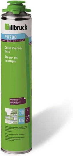 illbruck PU700 Steen-/Houtlijm 880ml beige - PU700399138