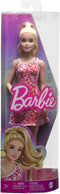 Barbie Fashionistas - Jurk met roze, rode en paarse bloemen - Barbiepop