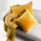 Dutch Decor - CHESTER - Plaid 150x200 cm - fleece deken met subtiele dierenprint - Golden Glow - geel