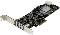 Startech.com PEXUSB3S42V - PCI Express USB 3.0 kaartadapter - 4-poorts met 2x 5 Gbps UASP
