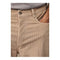 Albano - Fluwelen Herenbroek - Recht - 100% biologisch katoen - Licht beige - Maat 34