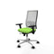 Piqueras y Crespo 3D086N0 - Bureaustoel - Verstelbare hoogte met armleuning - Pistache