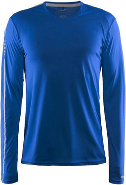 Craft Mind LS Tee - Lange mouw - Lichtgewicht met mesh panelen - Blauw (M)