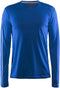 Craft Mind LS Tee - Lange mouw - Lichtgewicht met mesh panelen - Blauw (M)