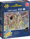Jan van Haasteren - Trick or treat - 500 stukjes puzzel - Legpuzzel voor volwassenen (12+)