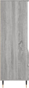 vidaXL - Hoge - kast - 40x36x110 - cm - bewerkt - hout - grijs - sonoma