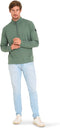 Mario Russo Pique Longsleeve - Heren - Zacht Katoenmix - Tijdloze Pasvorm