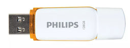 Philips FM12FD70B - USB Flash Drive 128GB - USB 2.0 - Wit