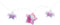 Arditex Lichtsnoer Eenhoorn Warm Wit 10 Leds 165 Cm Wit/roze