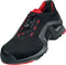 uvex 1 8519245 Veiligheidsschoenen S1P Schoenmaat (EU): 45 Zwart, Rood 1 paar